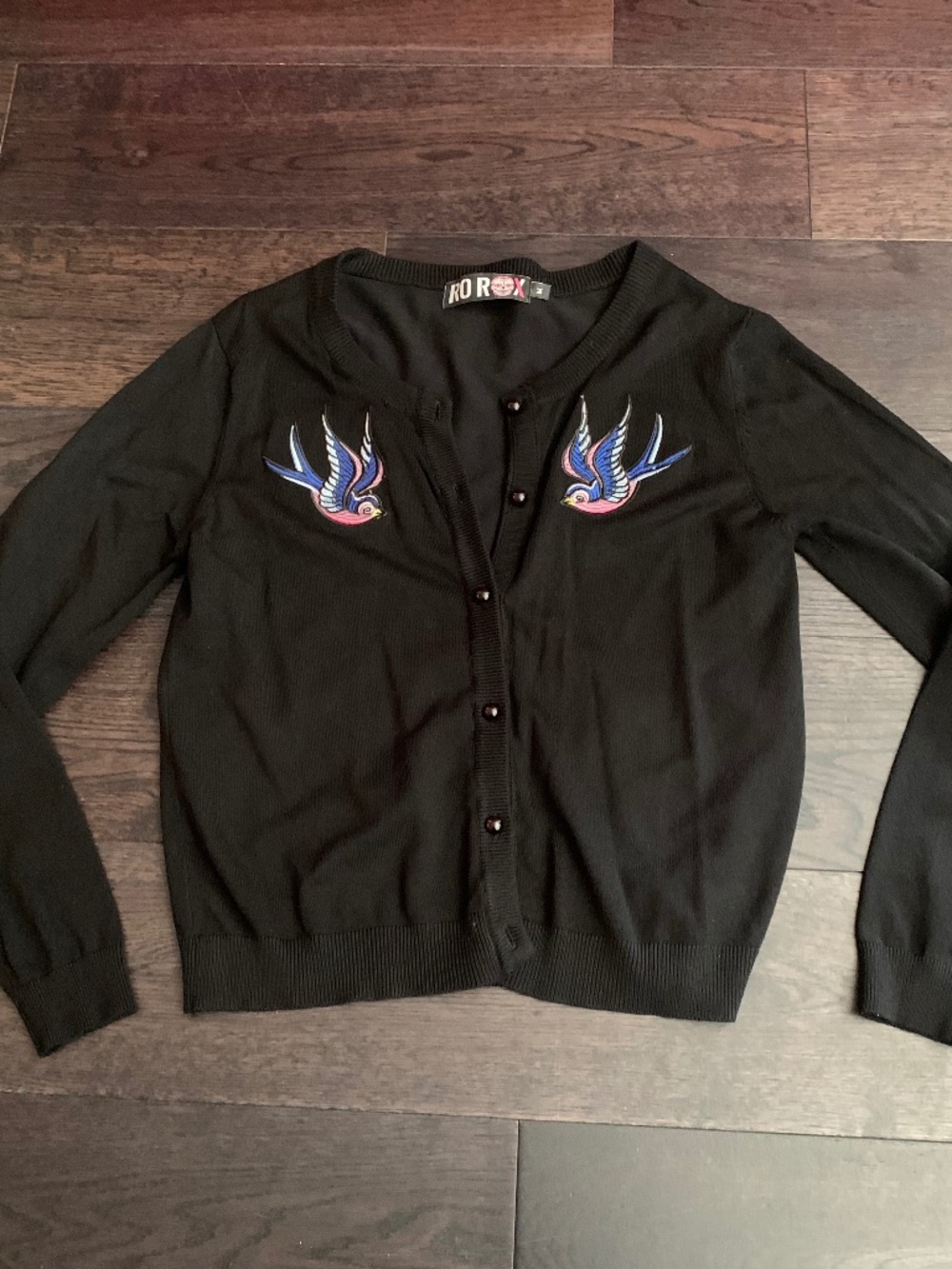 Ro Rox black cardigan